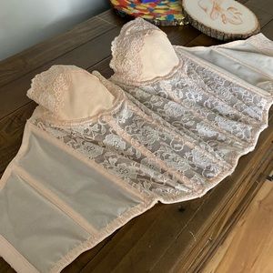 Vintage pink corset